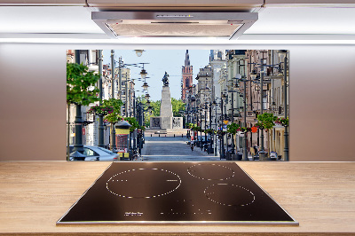 Platte für Küchenrückwand Lodz, Polen