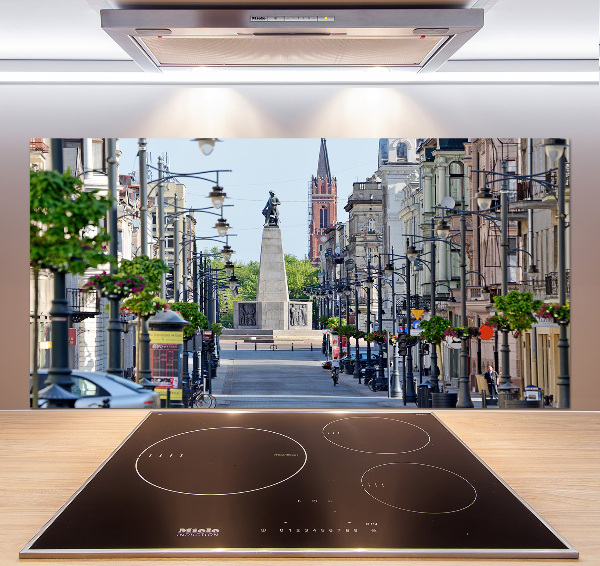 Platte für Küchenrückwand Lodz, Polen