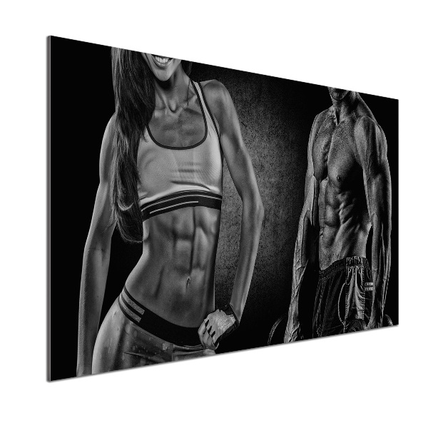 Küchen wandpaneel Muskelaufbau