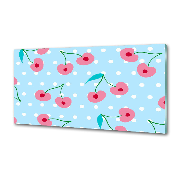 Küchen wandpaneel Fruchtsymbole