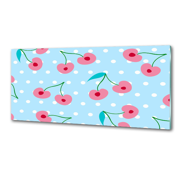 Küchen wandpaneel Fruchtsymbole