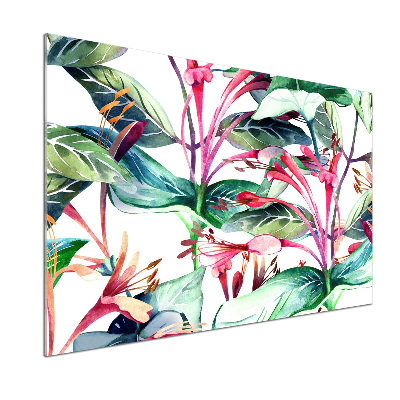 Küchen wandpaneel Geißblatt