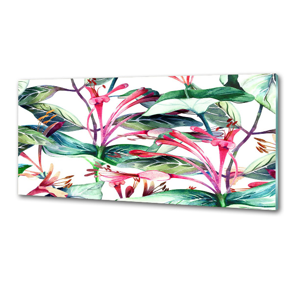 Küchen wandpaneel Geißblatt