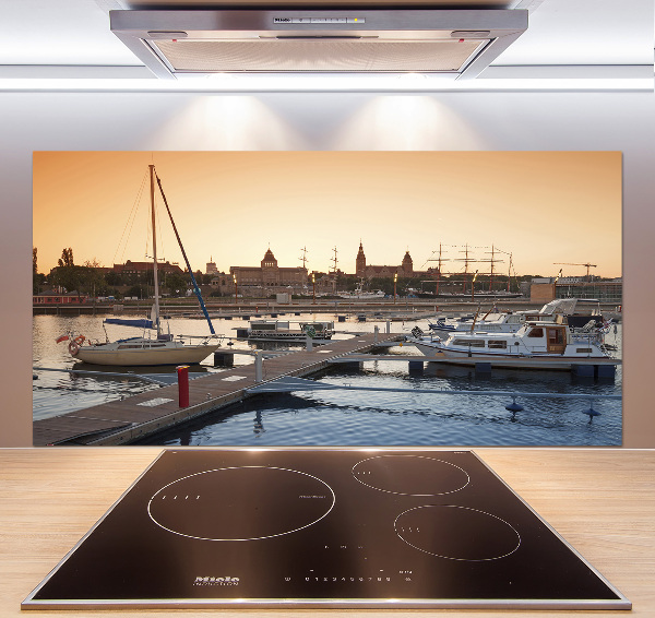 Platte für Küchenrückwand Stettin, Polen