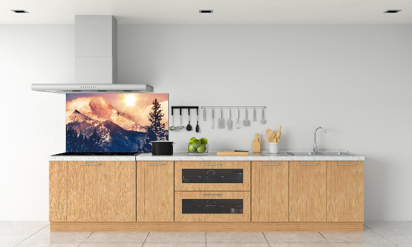 Platte für Küchenrückwand Colorado-Berge
