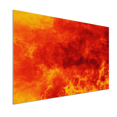 Küchen wandpaneel Flammen