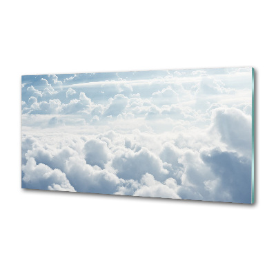 Platte für Küchenrückwand Wolken aus der Vogelperspektive