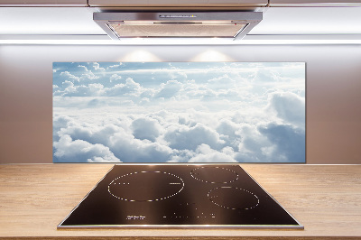 Platte für Küchenrückwand Wolken aus der Vogelperspektive