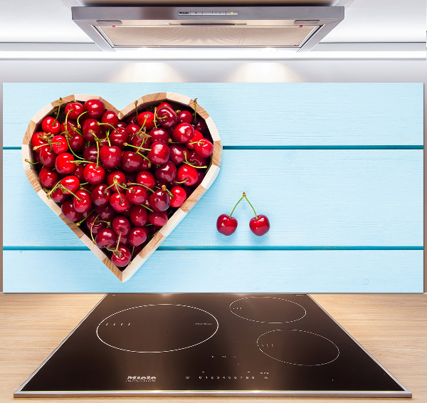 Küchen wandpaneel Kirschherz