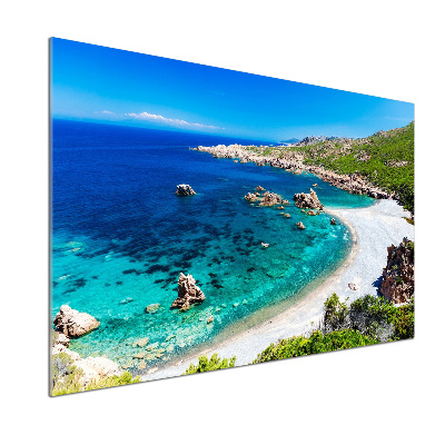 Glasrückwand für die küche Meeresbucht