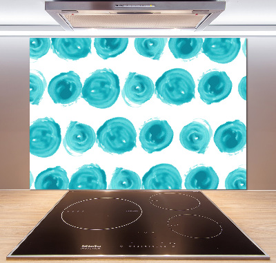 Glasrückwand für die küche Punkte