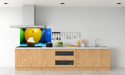 Küchen wandpaneel Geburtstagscupcake