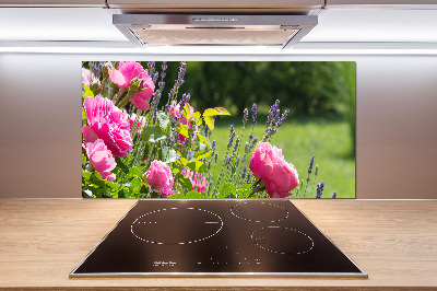 Glasrückwand für die küche Dornen