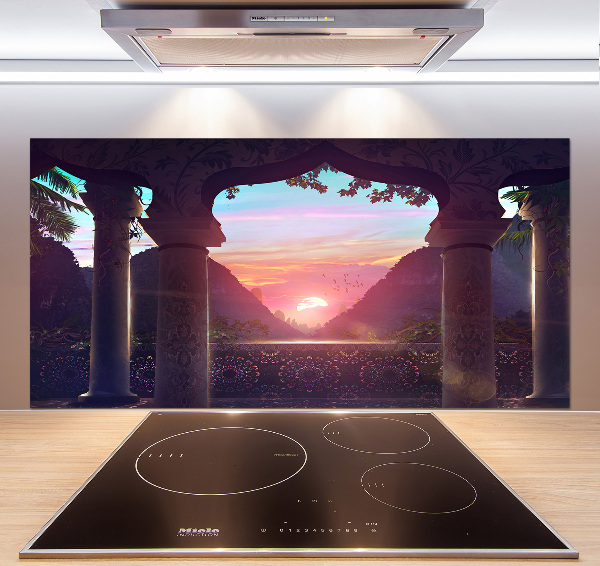 Platte für Küchenrückwand Östliche Architektur