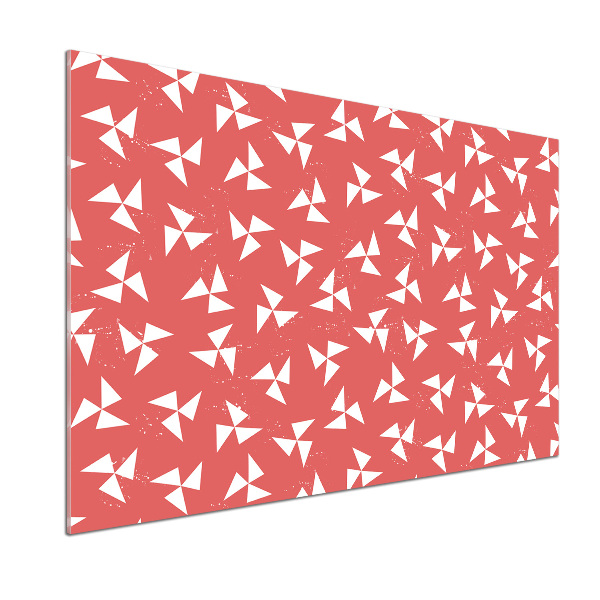 Platte für Küchenrückwand Geometrischer Hintergrund