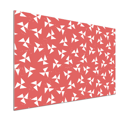 Platte für Küchenrückwand Geometrischer Hintergrund