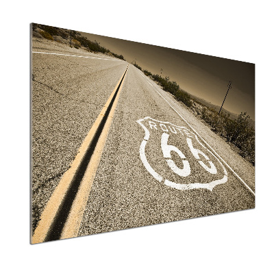 Küchen wandpaneel Straße in Kalifornien