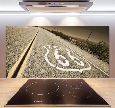 Küchen wandpaneel Straße in Kalifornien