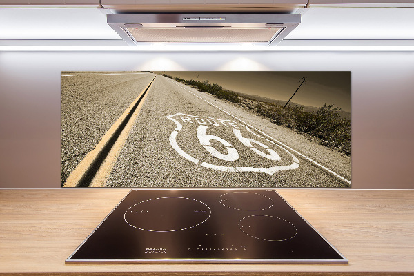 Küchen wandpaneel Straße in Kalifornien