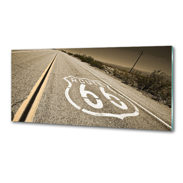 Küchen wandpaneel Straße in Kalifornien