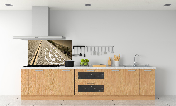 Küchen wandpaneel Straße in Kalifornien