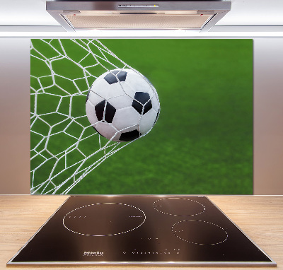 Platte für Küchenrückwand Der Ball ist im Tor