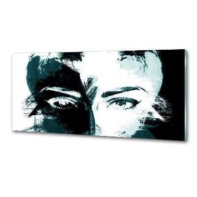 Küchen wandpaneel Abstrakte Frau