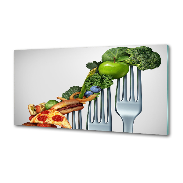 Platte für Küchenrückwand Fortschritte bei der Diät