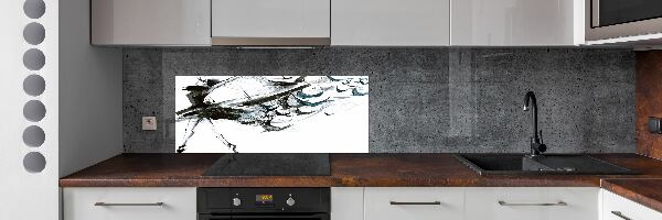 Glasrückwand für die küche Ballerina