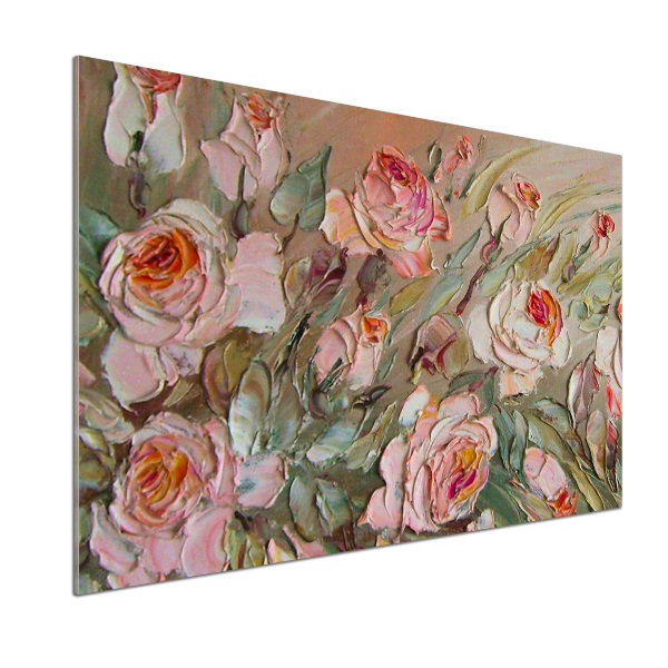 Platte für Küchenrückwand Rosen