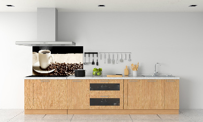 Glasrückwand für die küche Aromatischer Kaffee