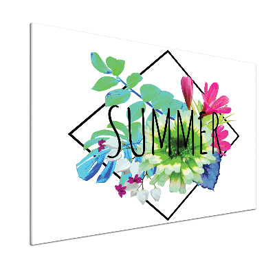 Platte für Küchenrückwand Sommer