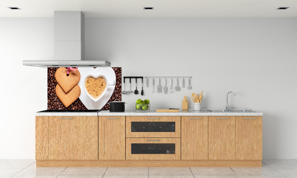 Küchen wandpaneel Kaffee und Lebkuchen