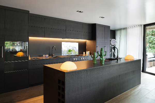 Glasrückwand für die küche Limetten und Wasser