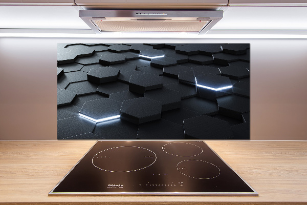 Glasrückwand für die küche Abstraktion