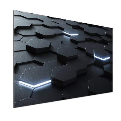 Glasrückwand für die küche Abstraktion