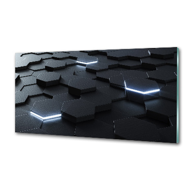 Glasrückwand für die küche Abstraktion