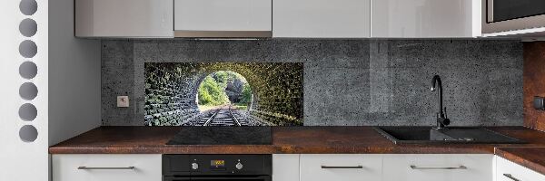 Platte für Küchenrückwand Eisenbahntunnel