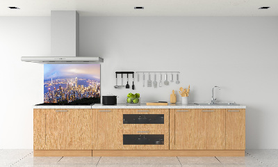 Küchen wandpaneel Hongkong-Panorama