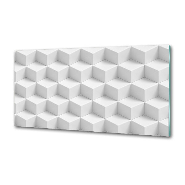 Glasrückwand für die küche 3D-Abstraktion