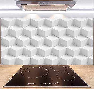 Glasrückwand für die küche 3D-Abstraktion