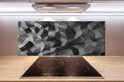 Platte für Küchenrückwand Abstrakter 3D-Hintergrund