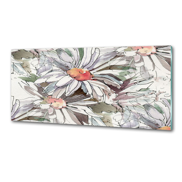 Küchen wandpaneel Kamille