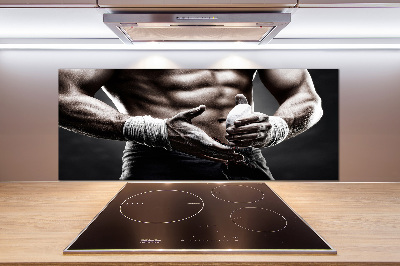 Glasrückwand für die küche Muskelaufbau