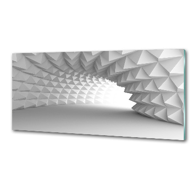 Glasrückwand für die küche Abstrakter Tunnel