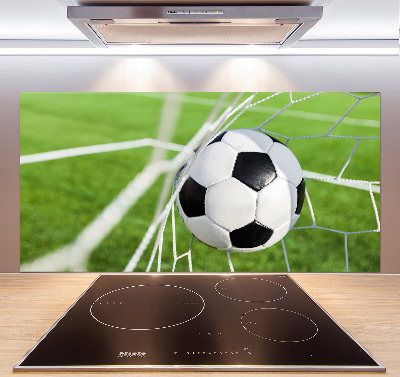Platte für Küchenrückwand Der Ball ist im Tor