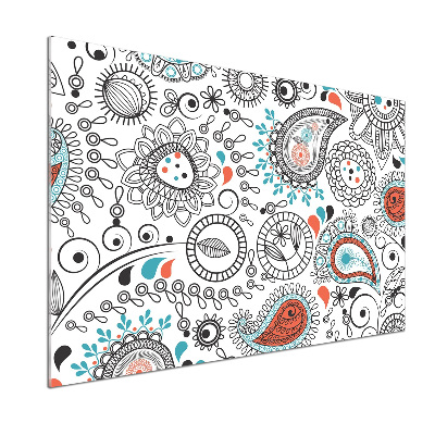 Glasrückwand für die küche Ornamente