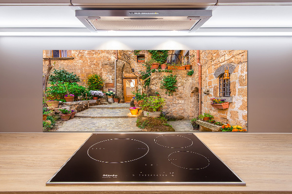 Platte für Küchenrückwand Eine charmante Straße