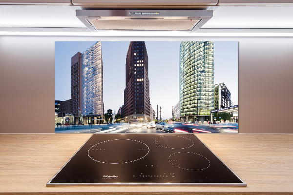 Küchen wandpaneel Wolkenkratzer