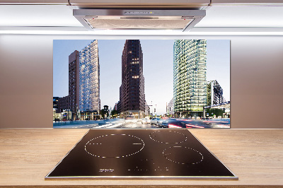 Küchen wandpaneel Wolkenkratzer